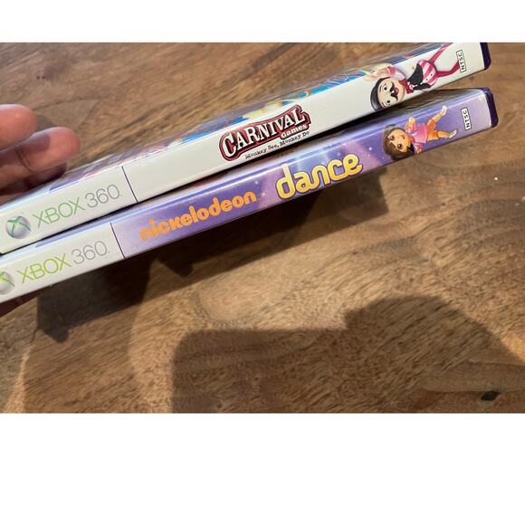 Xbox 360 Kinect Nickelodeon Dora Dance Carnival Video Games Cases Manuals - Picture 4 of 4